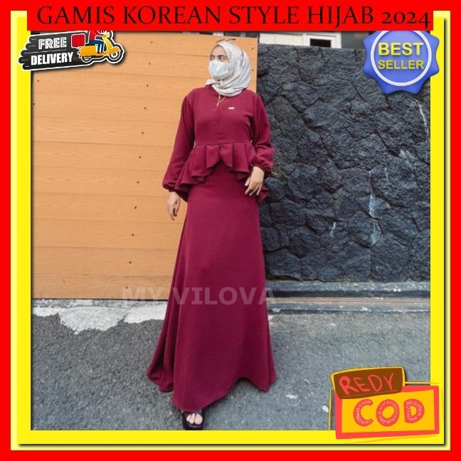 Gamis Lebaran 2024 Terbaru Remaja Gamia Syari Viral Gani Moeslim Motif Tterbaru Gams Hari Raya Games