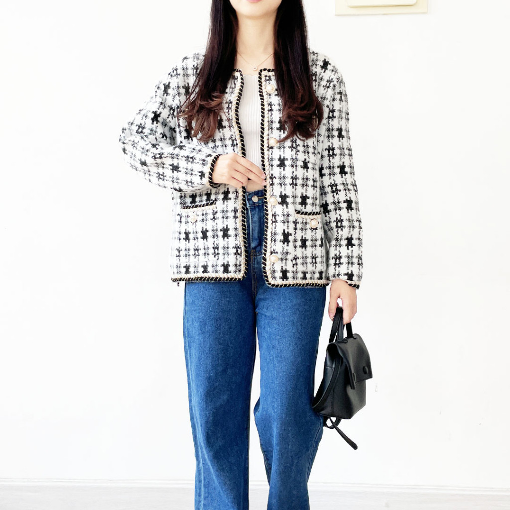 [COLD COLLECTIONS] Her Goods Store AB814 Korean Outer /Cardigan/Kardigan/Outer/Outerwear/Luaran