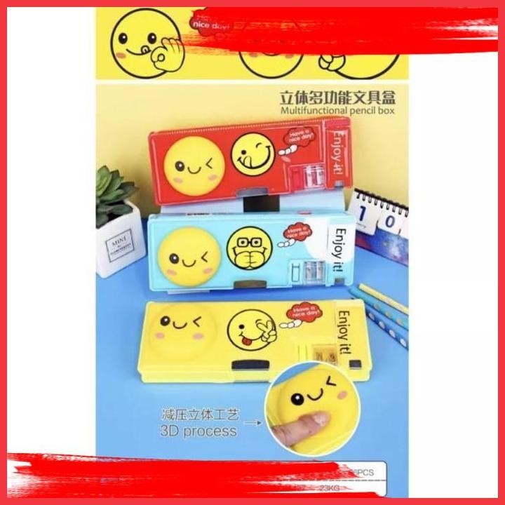 

(ANTI) COMING SOON! PENCIL CASE MAGNET SQUISHY SMILE SATUAN