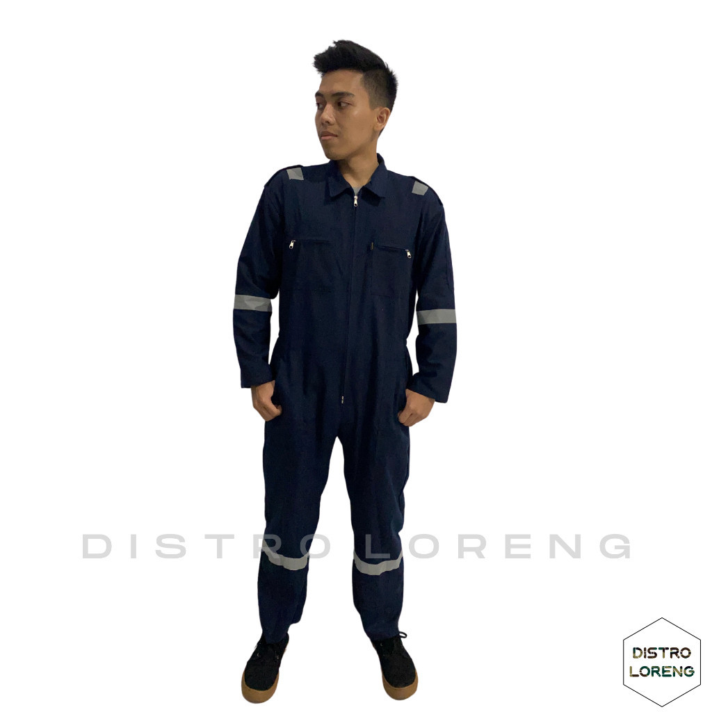[FRESH STYLE] GET IT NOW!! Wearpack Seragam Kerja Safety Proyek Industri Lapangan Coverall Baju dan