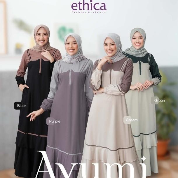 New Sale Gamis Ethica Ayumi 424 Pengiriman Cepat