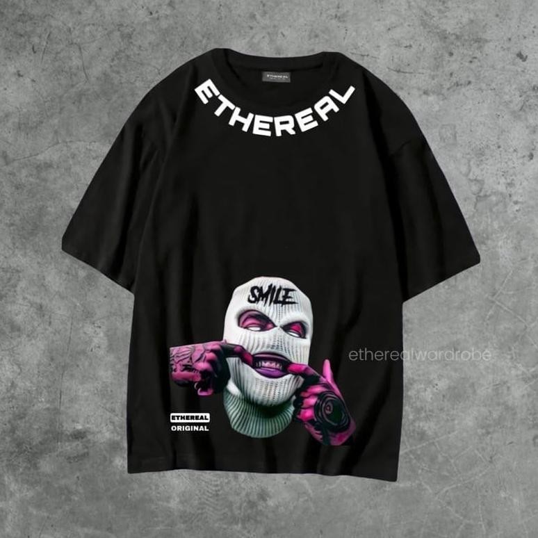 Oversize Ethereal / Kaos Ethereal Cewek/Cowo