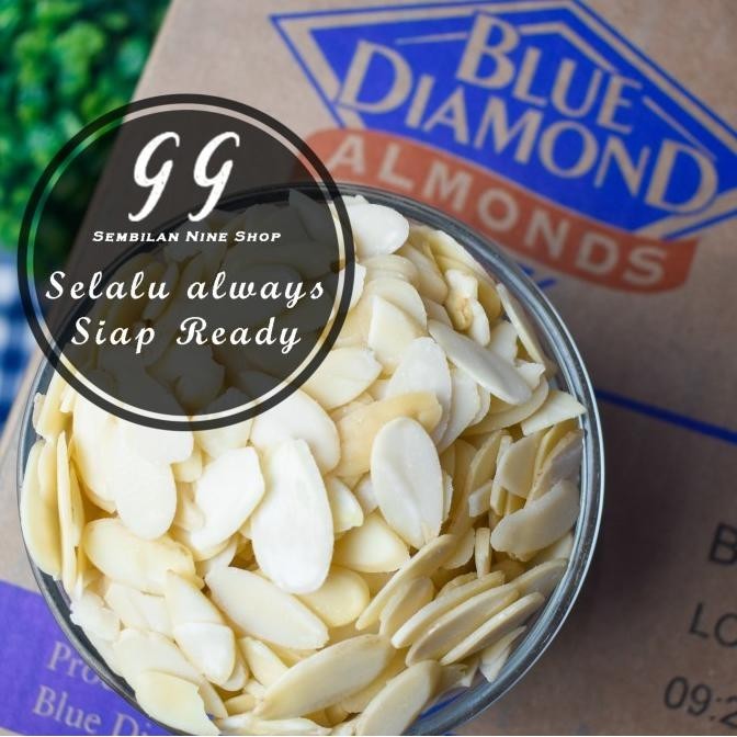 

Blue Diamond Almond Slice 250 Gram Kacang Almon Iris Tipis Usa Limited Edition