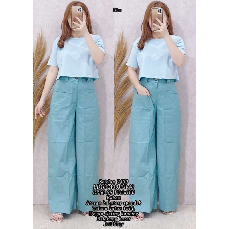 SETELAN 2430 KATUN TWILL