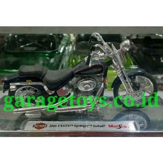 Maisto 1:18 Diecast Harley Davidson 2001 FXSTS Springer Softail