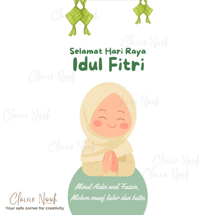 

Clairie Nook Amplop Lebaran Idul Fitri / Angpao Lebaran