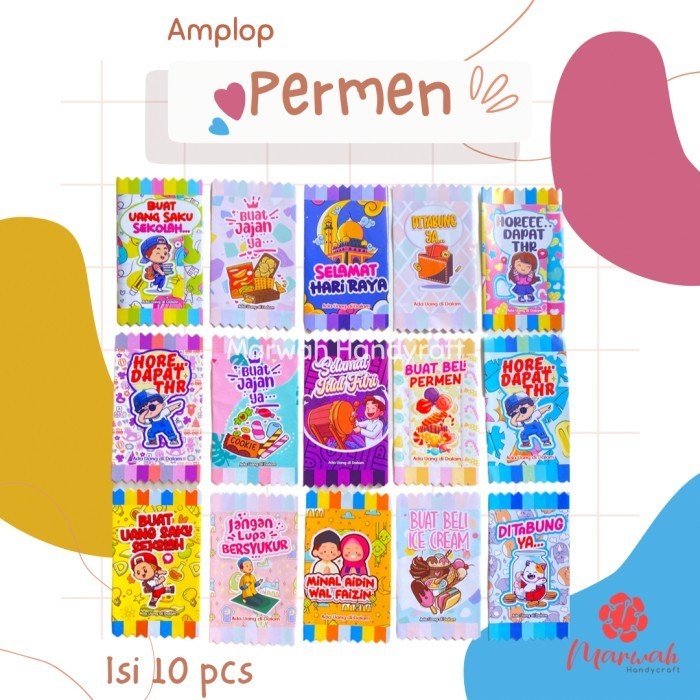 

Amplop Lebaran Permen Isi 10 Pcs Amplop Idul Fitri Amplop Lebaran