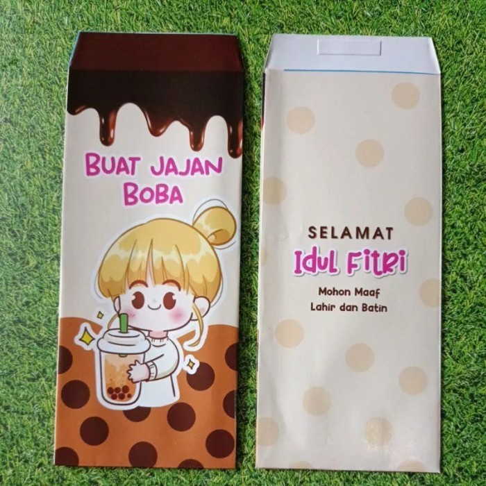 

Amplop Lebaran Buat Jajan Ba. 1 Pack Isi 8. Free Perekat