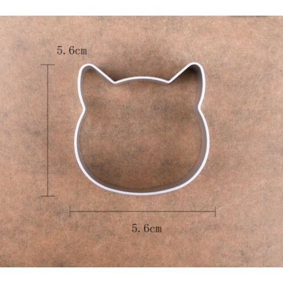 

Cetakan Kue Biskuit Cookies Diy Bahan Metal Rumah Kucing
