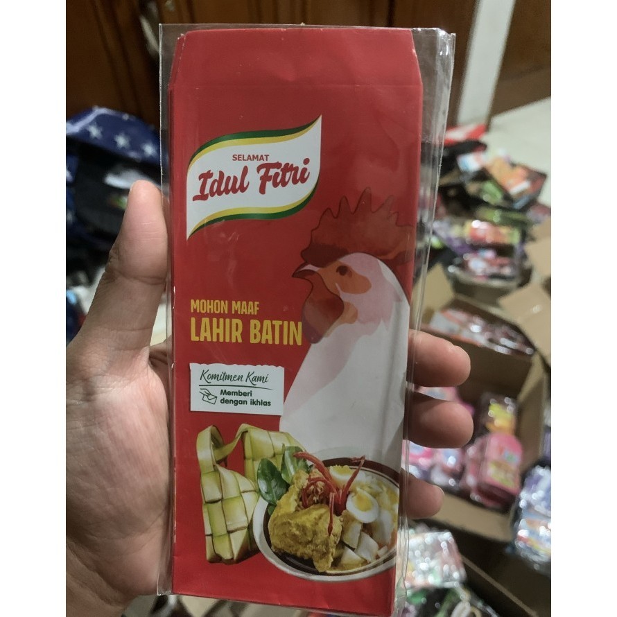 

Amplop Lebaran Motif Snack Panjang - Isi 10Pcs/Pack Limited