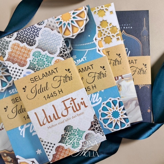 

Premium 1 Pack Amplop Lebaran Tebal Uang Tidak Lipat Aster 200 Gsm
