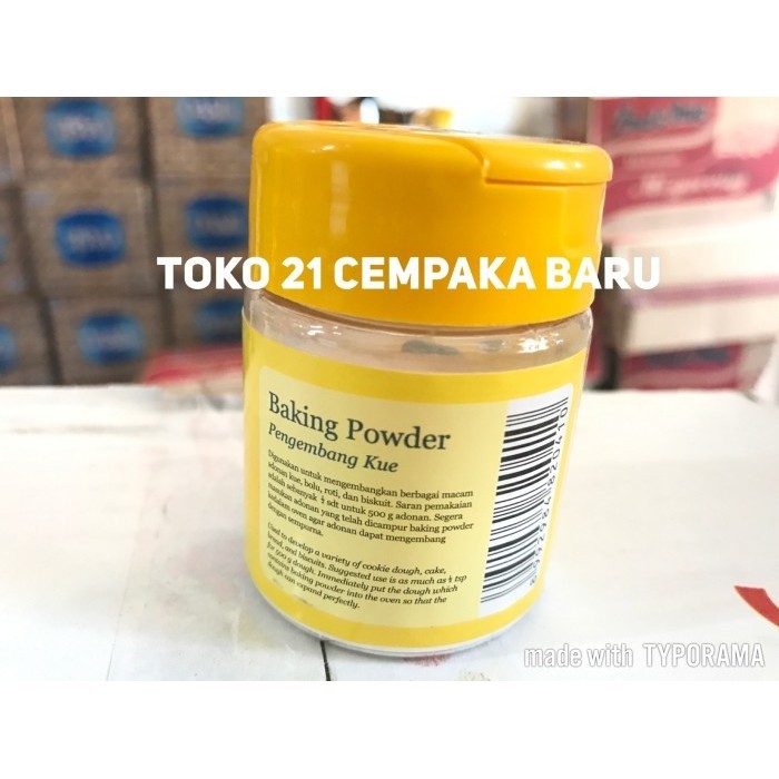 

Koepoe Koepoe Baking Powder 45G Bahan Pengembang Mix Kue Roti 45 G