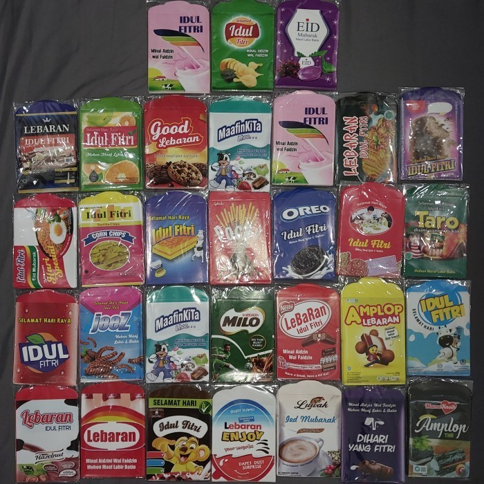 

10 Pcs Amplop Lebaran Unik Angpao Lebaran