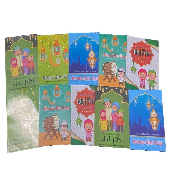 

Amplop Motif Lebaran Satu Pack Isi 10 Pcs