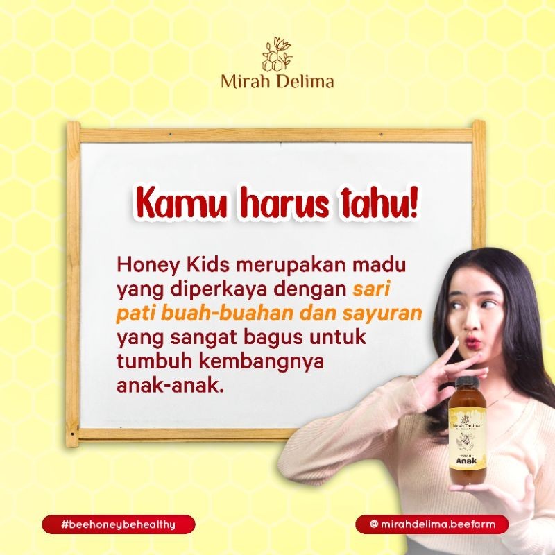 

Korzaln Madu Anak - Honey Kids - 250 Ml