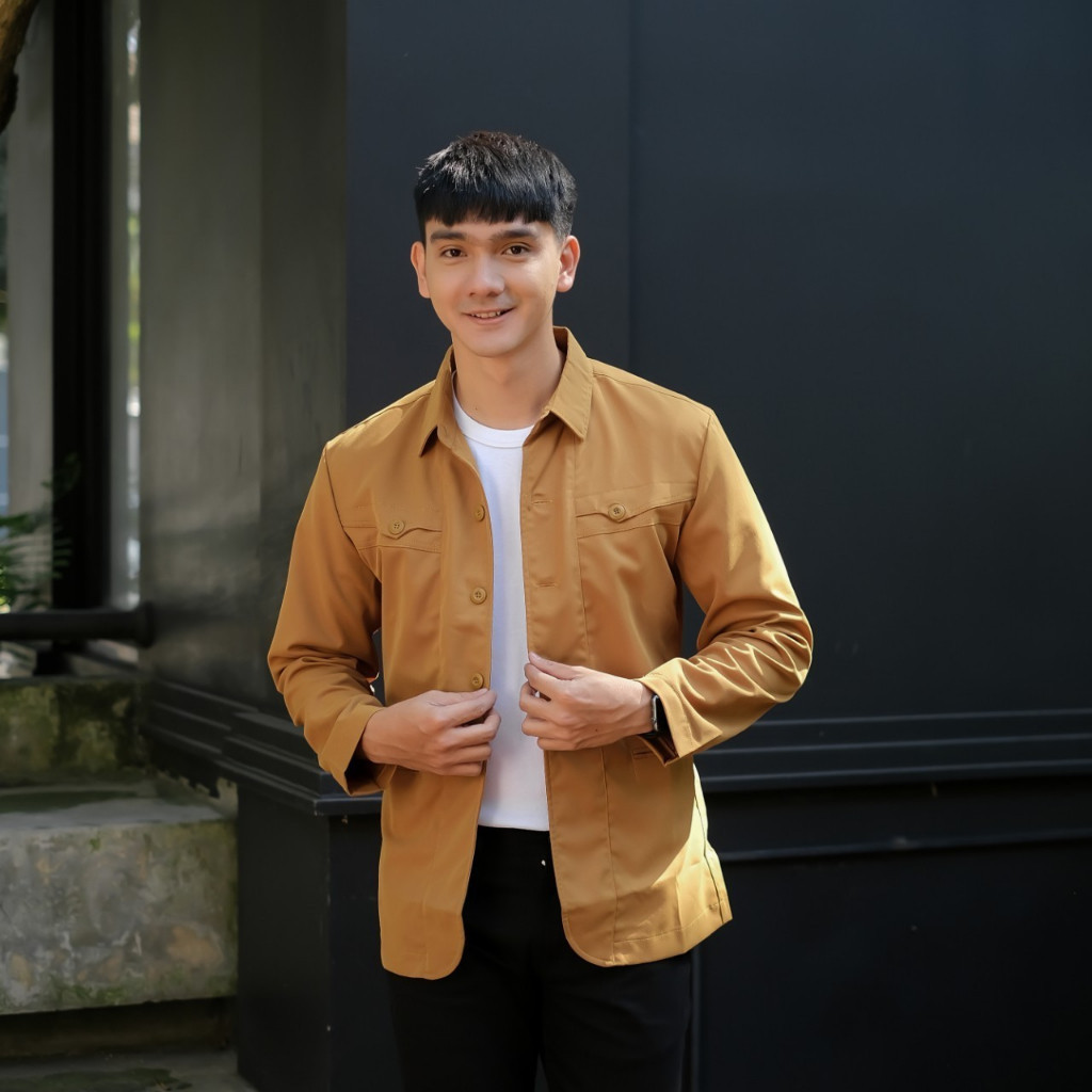 [MADE BY QUALITY] Blazer Pria / Kemeja Blazer Semi Formal / Jas Pria / Kemeja Jas Casual Lengan