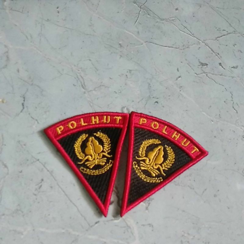 bordir Logo Polhut