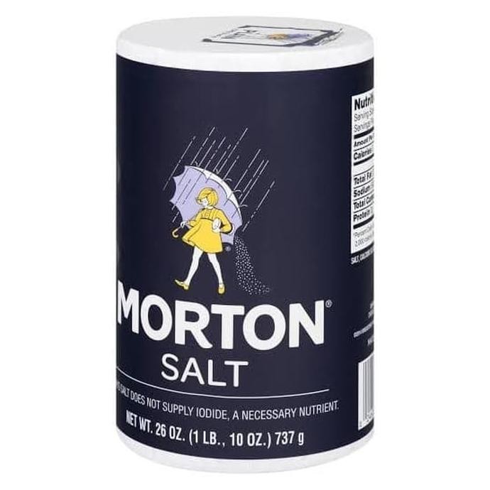 

Morton salt garam biasa tanpa yodium 737 g USA P19A