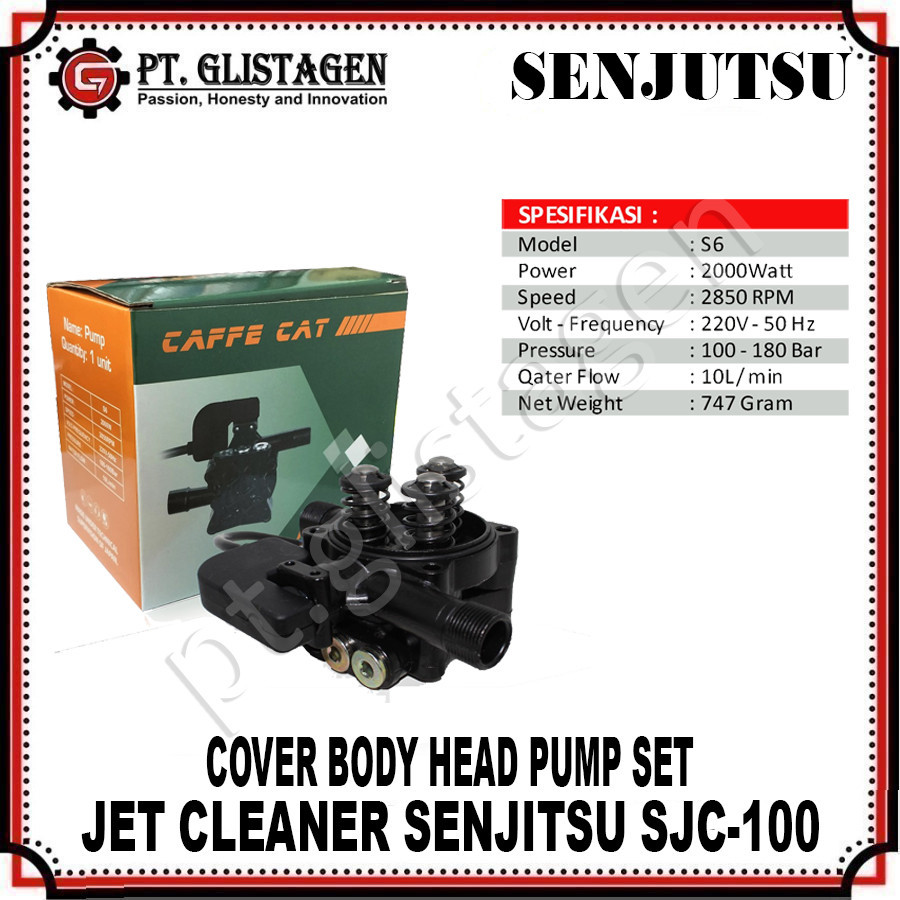 Body Head Pump Casing Set Switch Otomatis Piston Jet Cleaner SJC-100