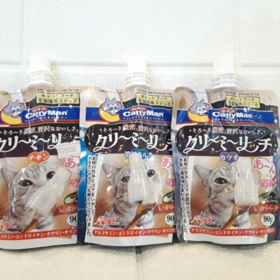 cattyman creamy liquid kucing