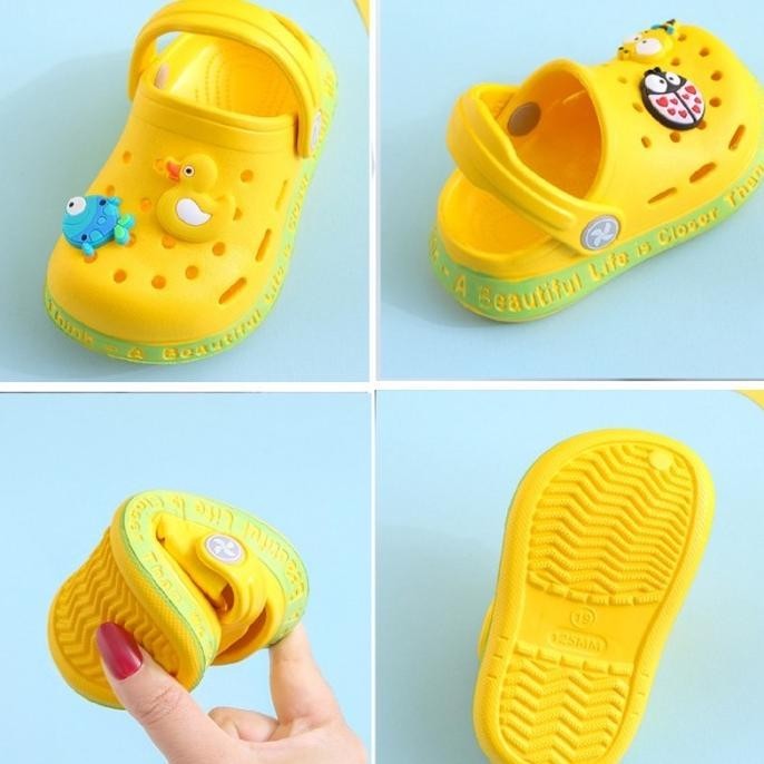

(T)erpopule(R) Crocs EVA Size 19 - 29 Import Sandal Baim Anak Baby NS99