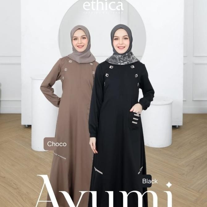 Sale Now Gamis Ethica Ayumi 446 Pengiriman Cepat