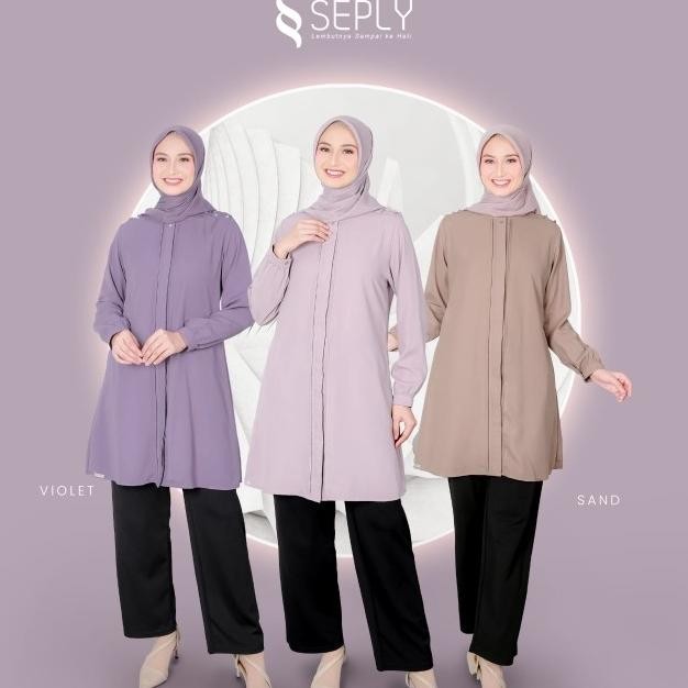 Terbaru Atasan Seply Sasha 06 Stok Terbatas