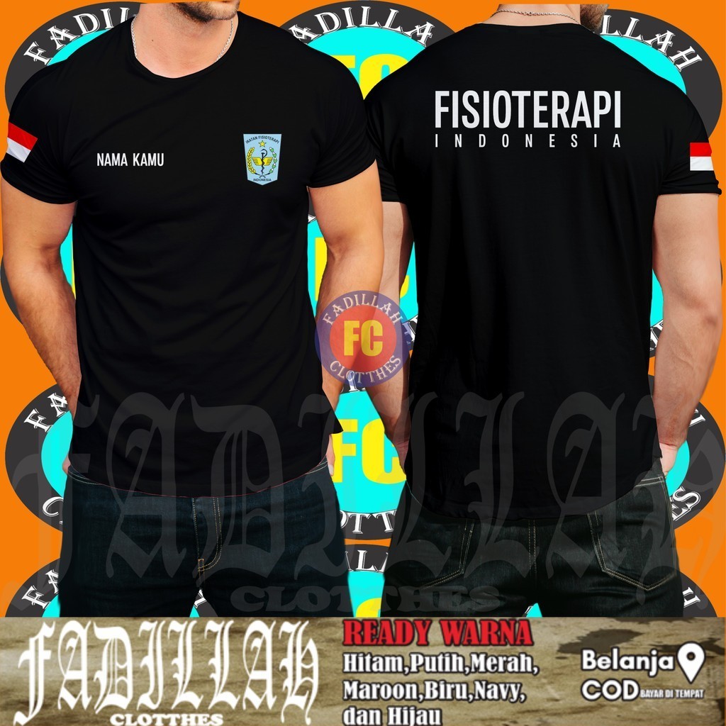 Baju Kaos IFI Ikatan Fisioterapi Indonesia Gratis Nama DB Kaos Distro