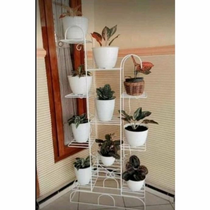 Terbaru Rak Bunga Besi 10 Susun Widyaschoice