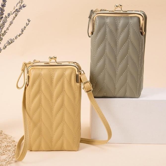 Jual Tas Selempang Kulit Wanita Dompet Hp Cewek Tas Mini Bag C268 - jihanstoress