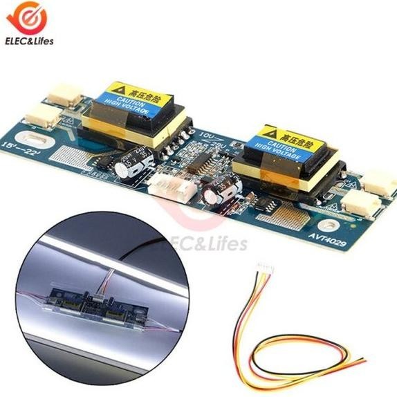 Inverter Backlight LCD CCFL 4 Lampu layar Monitor TV