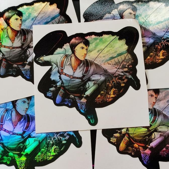 

STICKER STIKER HOLOGRAM ANIME -AOT BERTOLD - STIKER ANIME SKIA OFFICIAL