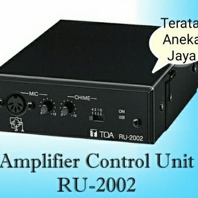 Berkualitas | Amplifier Control Unit Toa Tipe Ru-2002