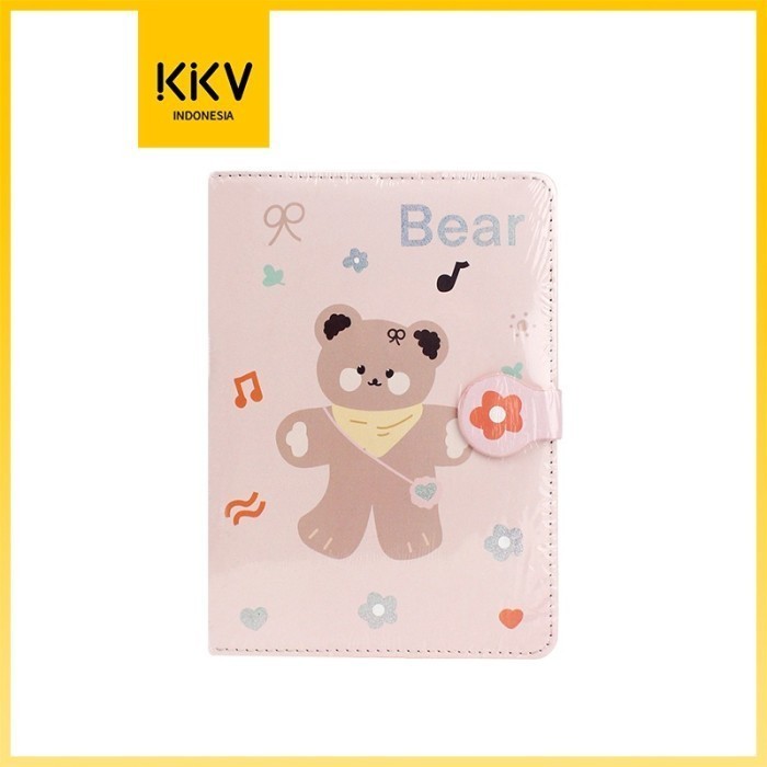 

Produk Kkv Mikirei Pu Bear Series Journal Buku Mini Notes Notebook Notepad Hemat