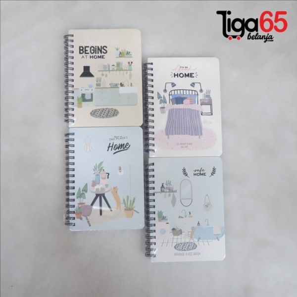 

Gilaa!!! 365 Ring Book Spiral A5 #40587 Catatan Buku Tulis Sekolah 80 Hal - 1 Murah