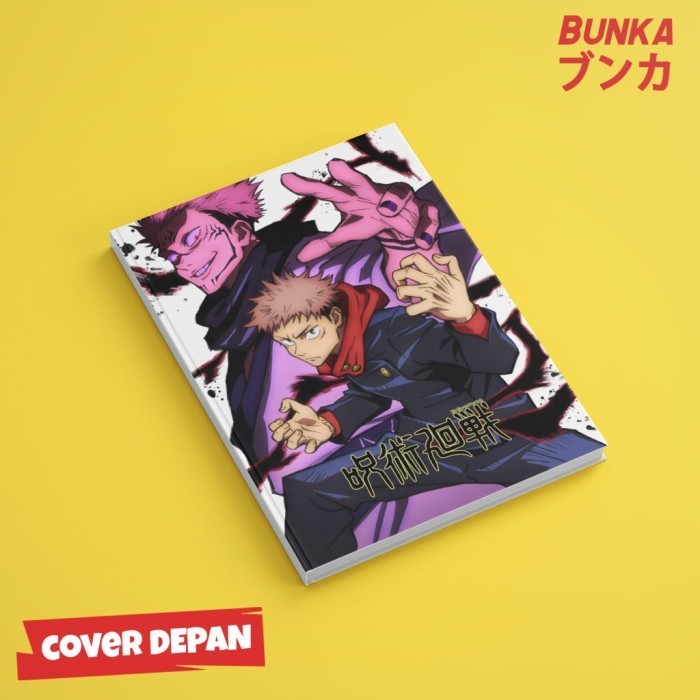 

Hari Ini Notebook Anime Jujutsu Kaisen Itadori Yuji Sukuna Hardcover A5 Agenda Hemat