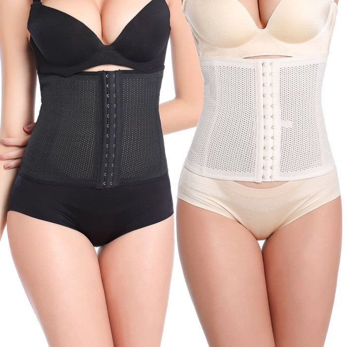 Korset Melahirkan Mooimom Long Breathable Boned Korset