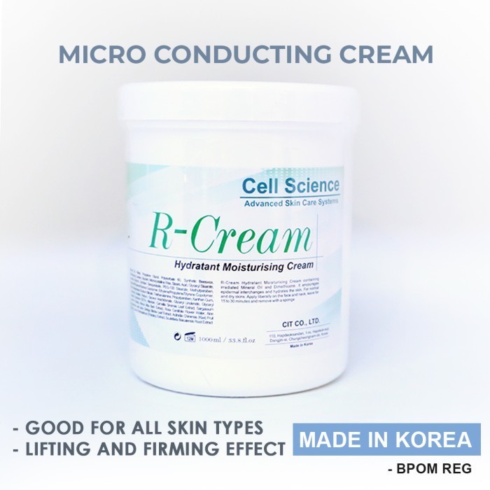 R Cream Rf Cell Science / Massage Cream Face Body Korea 1Kg