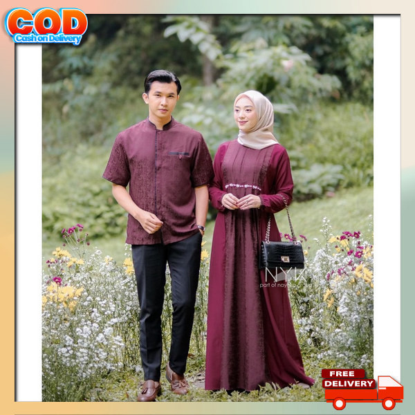 Seragam Kapel Muslim Ghames Copel Setelan Gamis Keluarga Pakaian Cp Kluarga Cpl Couple Pesta Kondang