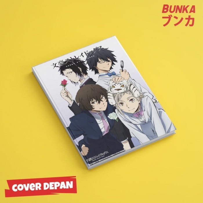 

Jualan Notebook Anime Bungo Stray Dogs Full Character 1 Hardcover A5 Buku Trendi