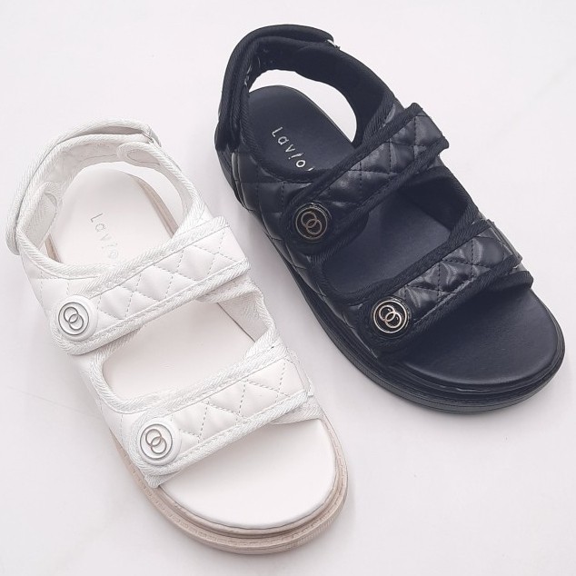 Laviola Shoes - Sandal Wedges Wanita - 3627 Wty