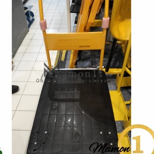READY STOCK- Troli Barang Lipat 300 kg KRISBOW Polyurathane lebih kuat dari Besi