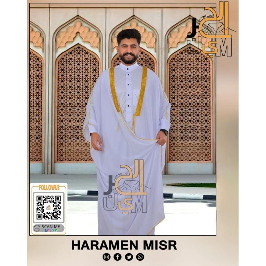Bisht Luaran Jubah Bahan Nerawang Bhist Jubah Luaran Jubah Raja Arab