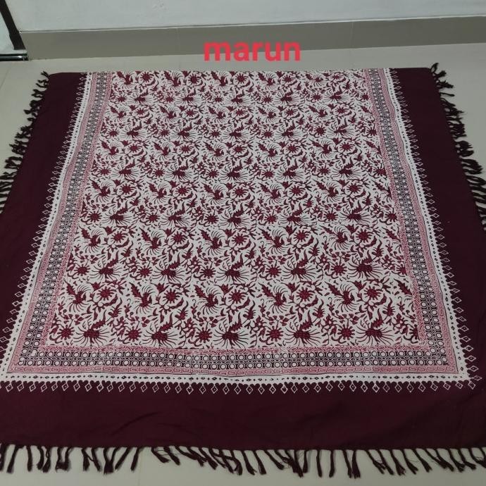 Taplak Meja Makan Batik 8 Kursi