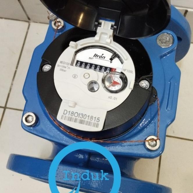 Water Meter Itron Size 4 Inch Dn100Mm - Meteran Air Itron