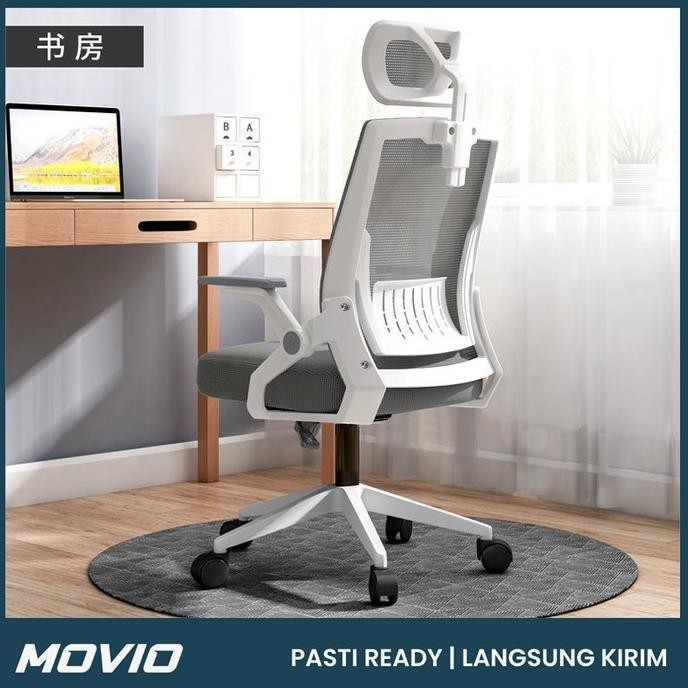 MOVIO Office Chair - Kursi Kantor Kerja Kursi Ergonomis / Kursi Gaming