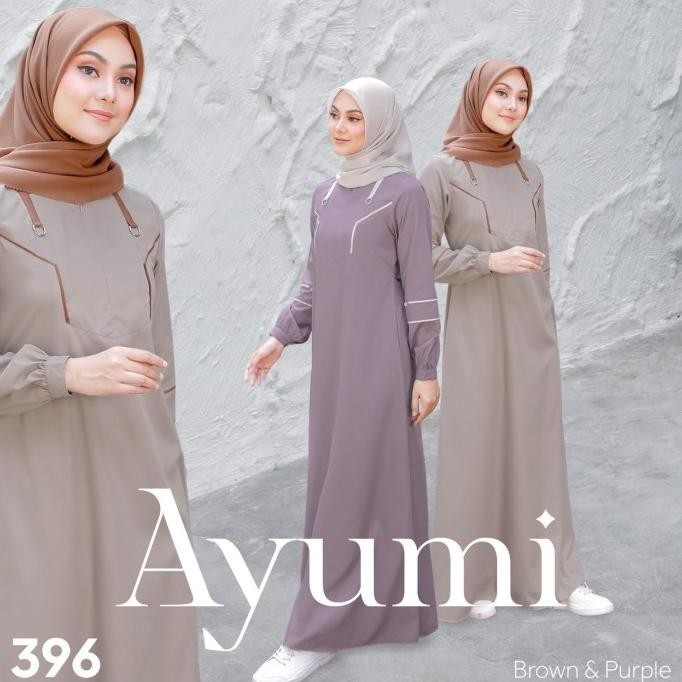 Gamis Ethica Ayumi 396 Pengiriman Cepat