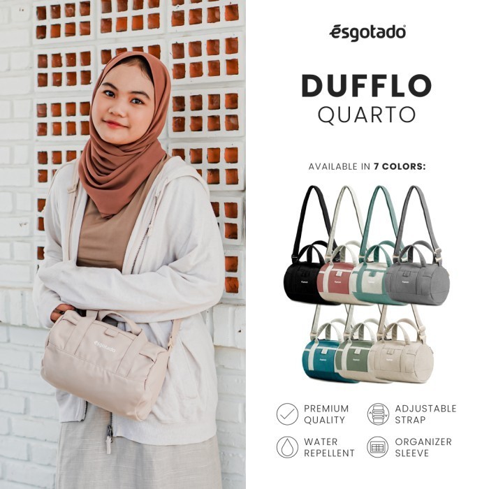 Esgotado Tas Selempang Wanita Pria Kanvas - Dufflo Quarto