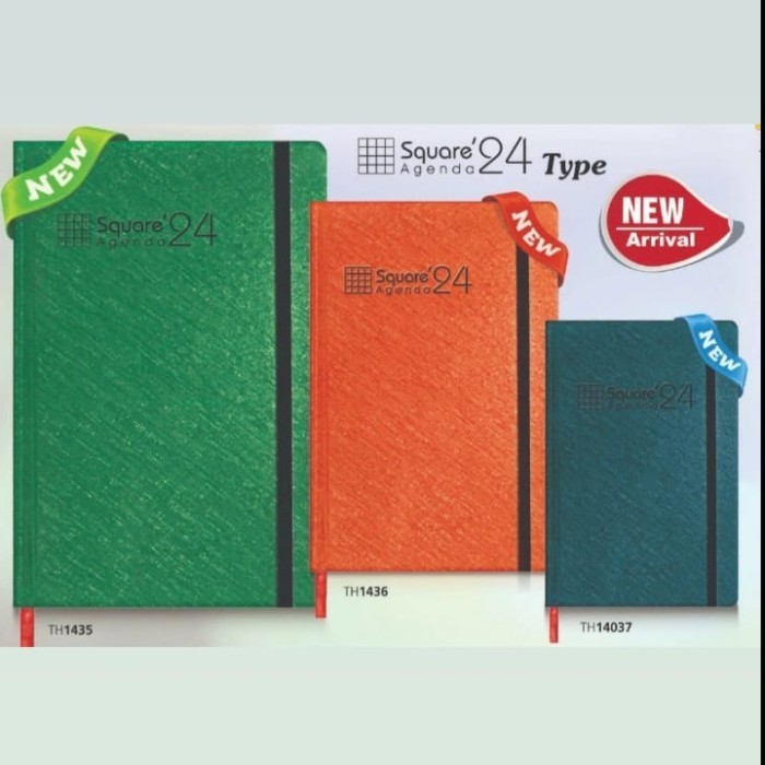 

Spesial Promo Bundling Agenda Square 2024 B5, A5, Pocket Murah