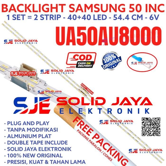 BACKLIGHT LED SAMSUNG 50 IN 50AU8000 UA50AU8000 UA-50AU8000 LAMPU BL